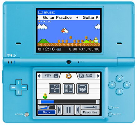 Nintendo DSi svetlo modré