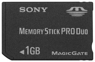 Sony Memory Stick PRO DUO 8GB Mark2 
