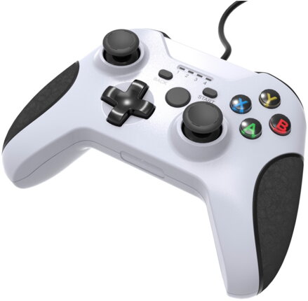 USB káblový ovládač pre PC biely XBOX design
