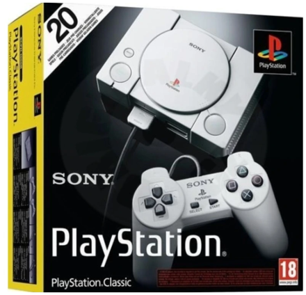 PlayStation Classic +2x ovladač