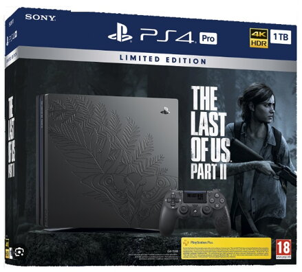 Sony PlayStation 4 pro 1TB The Last Of Us Part II Limited Edition
