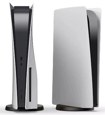 PS5 COLOR kryt konzole Dark Silver (drive version)