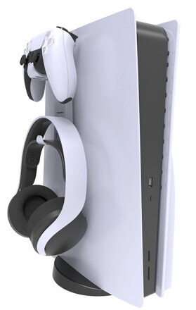 PS5 Slim držák sluchátek a ovladače