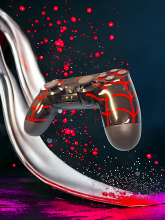 PS4 bezdrôtový ovladač Spider-Man V6 