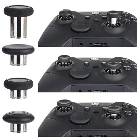 Sada 6-tich magnetických klobúčikov XBOX Elite 2 ovládače