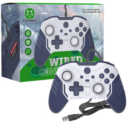 Káblový ovládač ROBOTRON pre xbox Series X/S