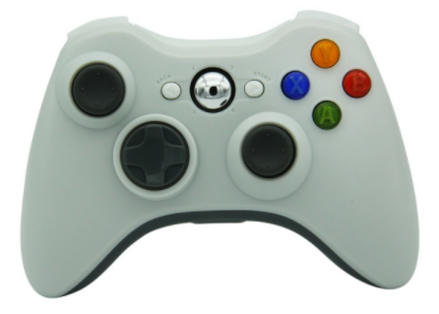 Bezdrôtový ovládač XBOX 360 / PC 2,4 GHz biely