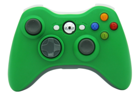 Bezdrôtový ovládač XBOX 360 / PC 2,4 G zelený