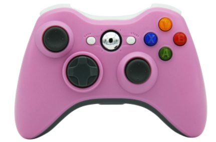 Bezdrôtový ovládač XBOX 360 / PC 2,4 GHz ružový