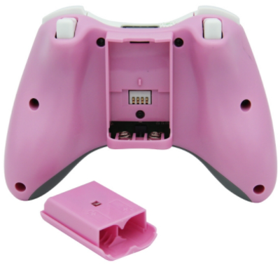 Bezdrôtový ovládač XBOX 360 / PC 2,4 GHz ružový