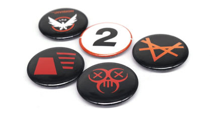 Sada 5-ti placiek Tom Clancys The Division 2