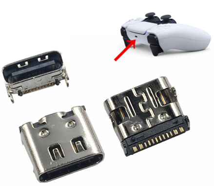 USB-C náhradný nabíjací port ovládača PS5