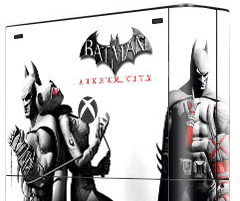 XBOX 360 E polep BATMAN