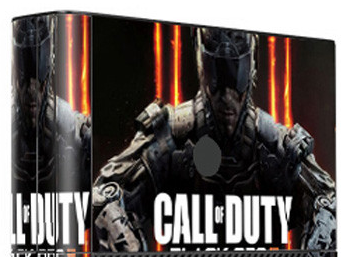 XBOX 360 E polep CALL OF DUTY BLACK OPS 3