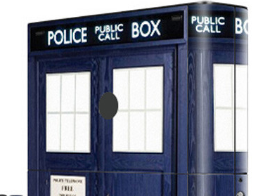 XBOX 360 E polep DOCTOR WHO