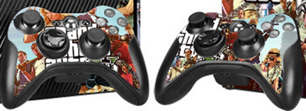XBOX 360 E polep GTA 5 V3 