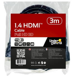 HDMI kábel 1.4 Full HD 3D - 3m