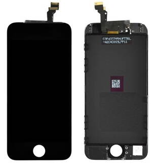 iPhone 6 PremiumClass LCD displej s rámom a dotykom, čierny
