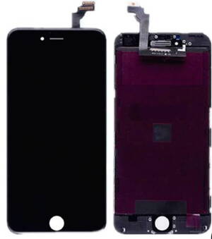 iPhone 6 Plus LCD displej s rámom a dotykom, čierny