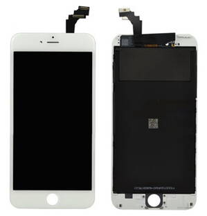 iPhone 6 Plus LCD displej s rámom a dotykom Premium, biely