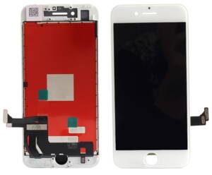 iPhone 7 LCD displej s rámom a dotykom, biely, Premium