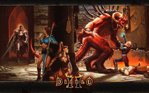Plagát Diablo Retro HQ lesk