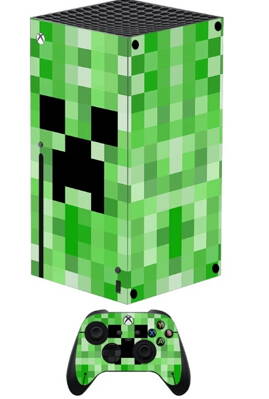 Polep Minecraft Creeper Xbox Series X