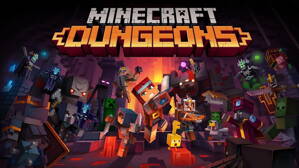 Plagát Minecraft Dungeons HQ lesk