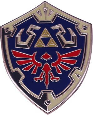 Odznak The Legend of Zellda Hyllian Shield