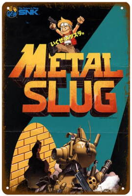 Plechová cedule Metal Slug 20x30 cm