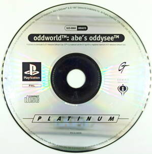 PS1 Oddworld: Abe's Oddysee bez obalu