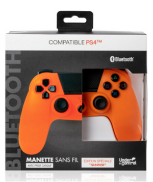 PS4 Ovládač - oranžový