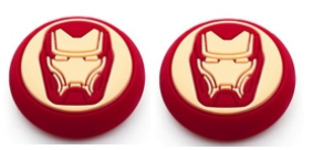 Silikónové klobúčiky ovládače PS5/PS4/PS3/Xbox One/Xbox series X Ironman