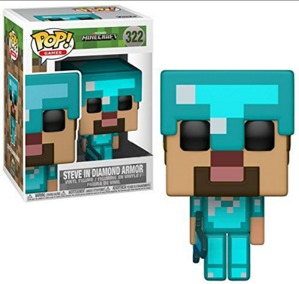 Minecraft figúrka - Steve s brnením