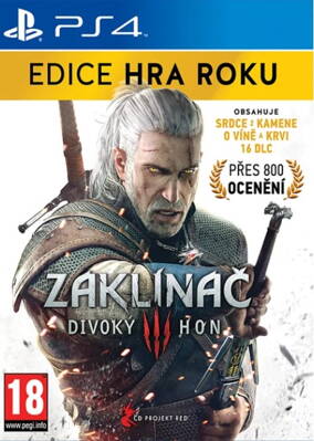 The Witcher 3: Wild Hunt, Zaklínač 3: Divoký hon - Edice Hra roku (CZ) PS4