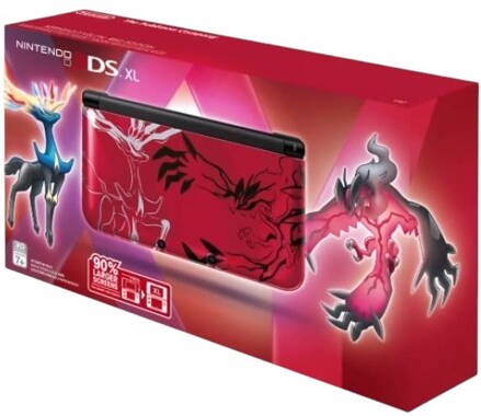 Nintendo 3DS XL Pokemon X and Y Red + krabička Stav 1A