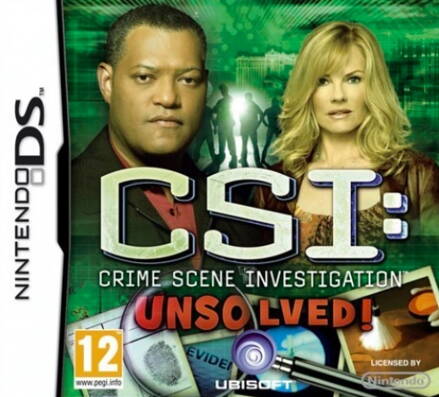 CSI: Crime Scene Investigation Unsolved! Nintendo DS