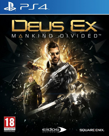 Deus Ex - Mankind Divided PS4 ( bez obalu )