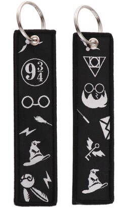 Kľúčenka látková vyšívaná Harry Potter B