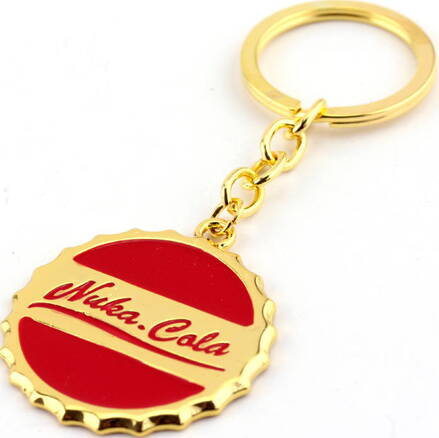 Kľúčenka Nuka Cola Zlatá