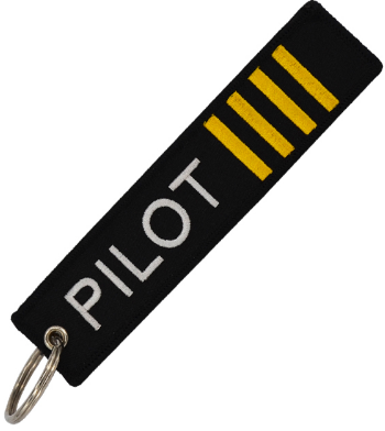 Kľúčenka látková PILOT V2