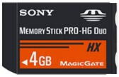 Memory Stick PRO-HG Duo 4 GB ( nová )