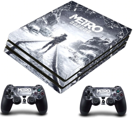 PS4 Pro polep Metro Exodus