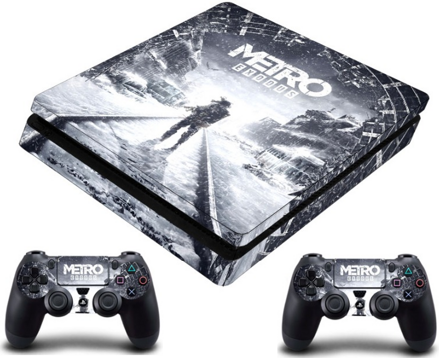 PS4 Slim polep Metro Exodus