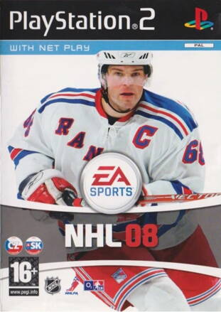 PS2 NHL 08 CZ