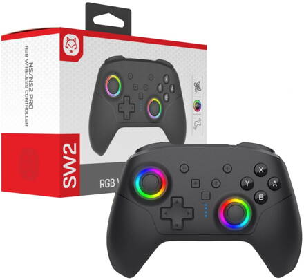 Nintendo Switch 2 bezdrátový ovladač PRO černý RGB