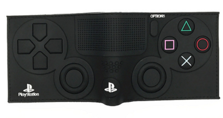Peňaženka Playstation 4 Černá