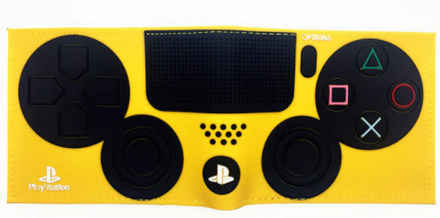 Peňaženka Playstation 4 Žlutá