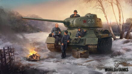 Plagát World of Tanks T-34 HQ lesk