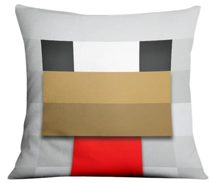 Povlak na vankúš Minecraft Chicken 45x45